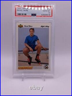 Pavel Bure 1991 Upper Deck Rollerskates Rookie Card PSA 10 Rare Low Pop