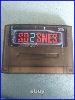SD2SNES Super Nintendo SNES Cartridge FlashCart + SD CARD UPGRADED UK Stock