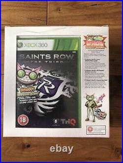 Saints Row The Third Platinum Pack Collector's Edition Xbox 360, THQ NEW
