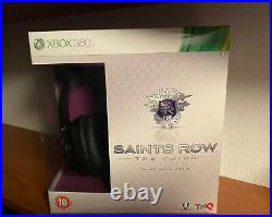 Saints Row The Third Platinum Pack Collectors Microsoft Xbox 360 Sealed PAL UK