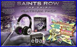 Saints Row The Third Platinum Pack Collectors Microsoft Xbox 360 Sealed PAL UK