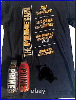 The Prime Card T-Shirt & 2 Misfits Bundle Limited Edition Prime Hydration Drinks