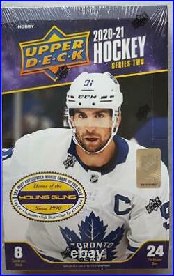 Upper Deck NHL Series 2 Hockey Hobby Box 2020-21