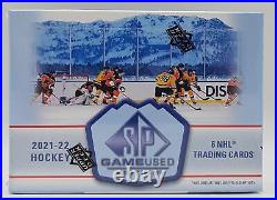 Upper Deck Sp Game Used Hockey Hobby Box 2021-22