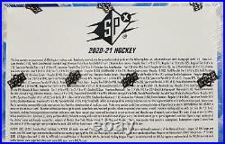 Upper Deck Spx Hockey NHL Hobby Box 2020-21