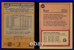 Wayne Gretzky 7 Card Lot 1980 Topps 250 182 87 1985 Topps 120 OPC 374 & More