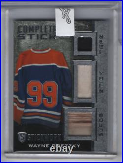 Wayne Gretzky Oilers 2014-15 Leaf Complete Stick 24/35 #CS-13 072721MLCD9