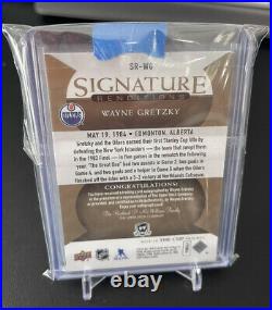 Wayne Gretzky Signature Renditions Auto The Cup 2018-19 AUTOGRAPH ON CARD